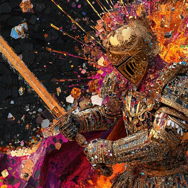 Example of an image generated in MidJourney