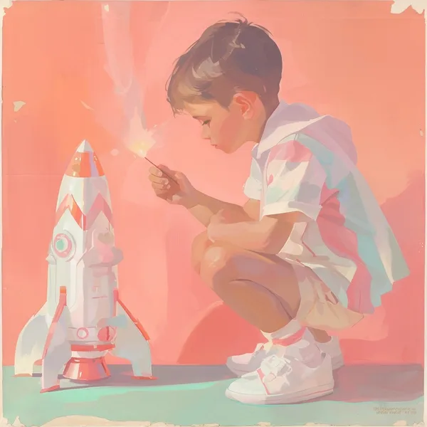 Example of an image generated in MidJourney
