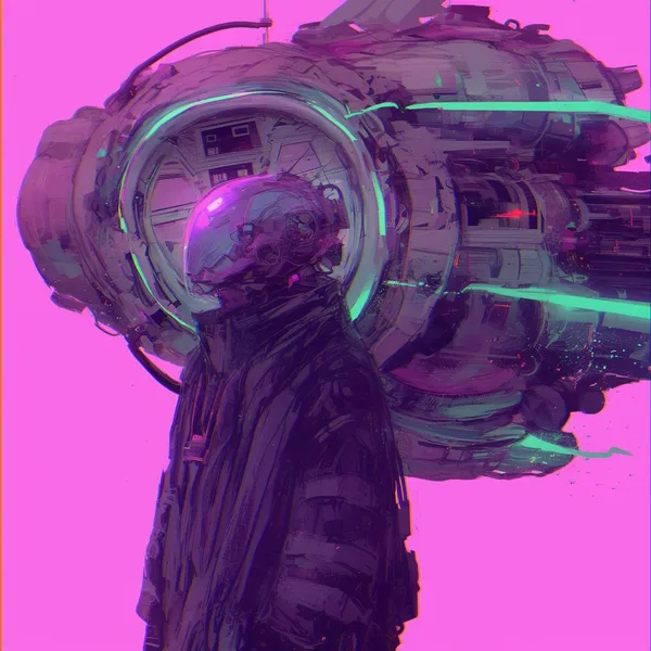Example of an image generated in MidJourney