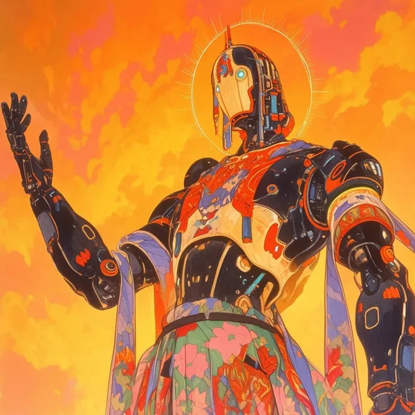 Example of an image generated in MidJourney