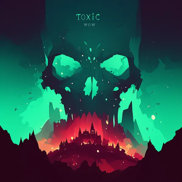 Зловещий логотип ToXiC WoW «Король-лич»