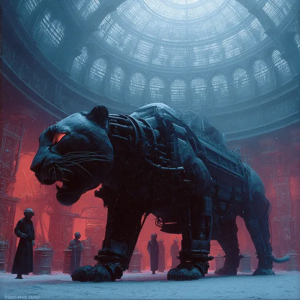 Example of an image generated in MidJourney