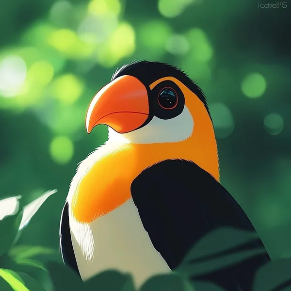 Example of an image generated in MidJourney