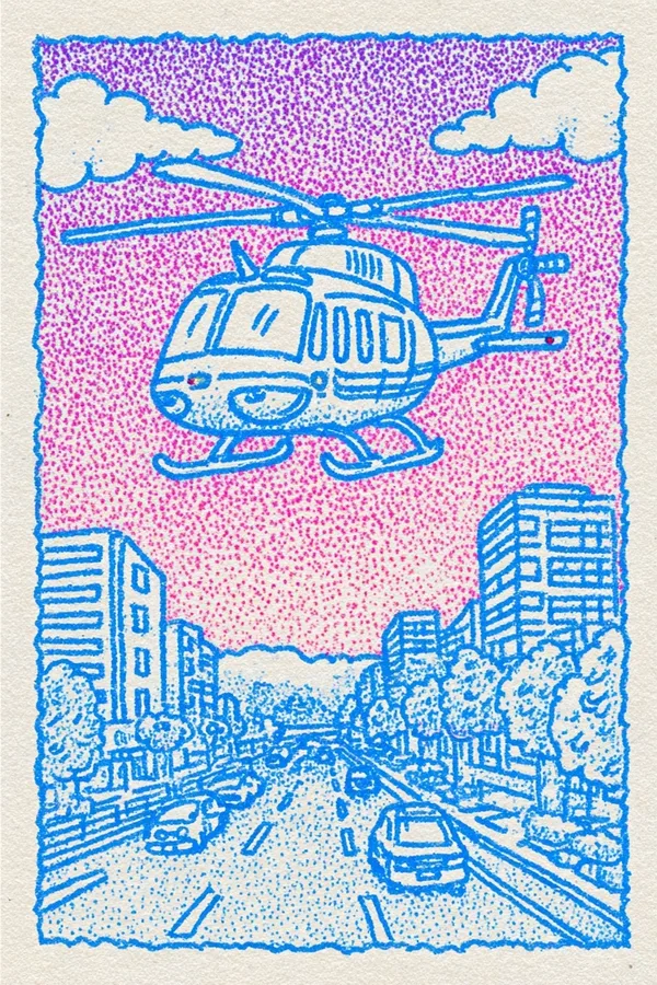 Example of an image generated using the prompt --sref 5664 in Midjourney with Illustration, Vintage, Children's book style 3