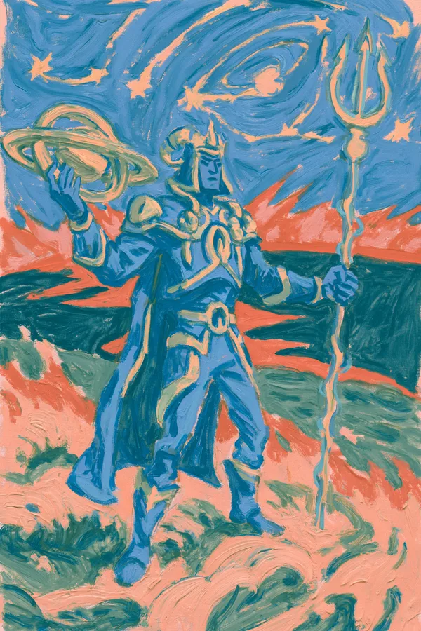 Example of an image generated in MidJourney