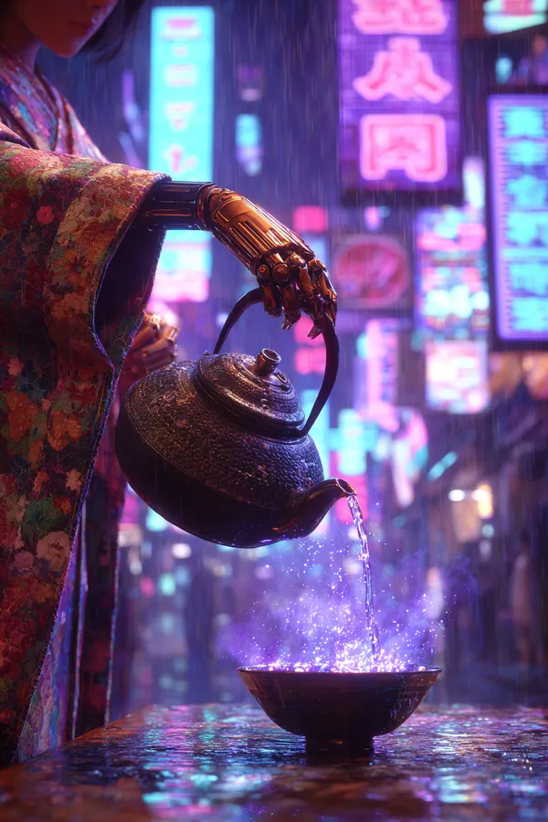 Example of an image generated in MidJourney