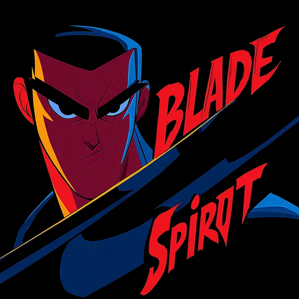 Киберпанк-самурай Blade Spirit