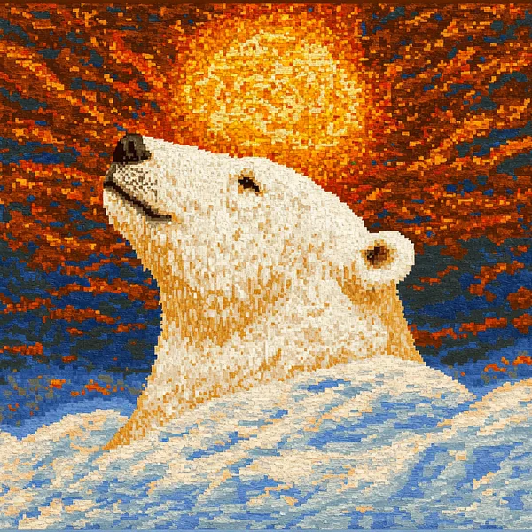 Example of an image generated in MidJourney