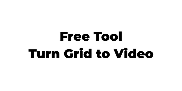 Cuadrícula a Video Gratis