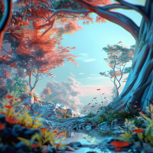 Example of an image generated in MidJourney