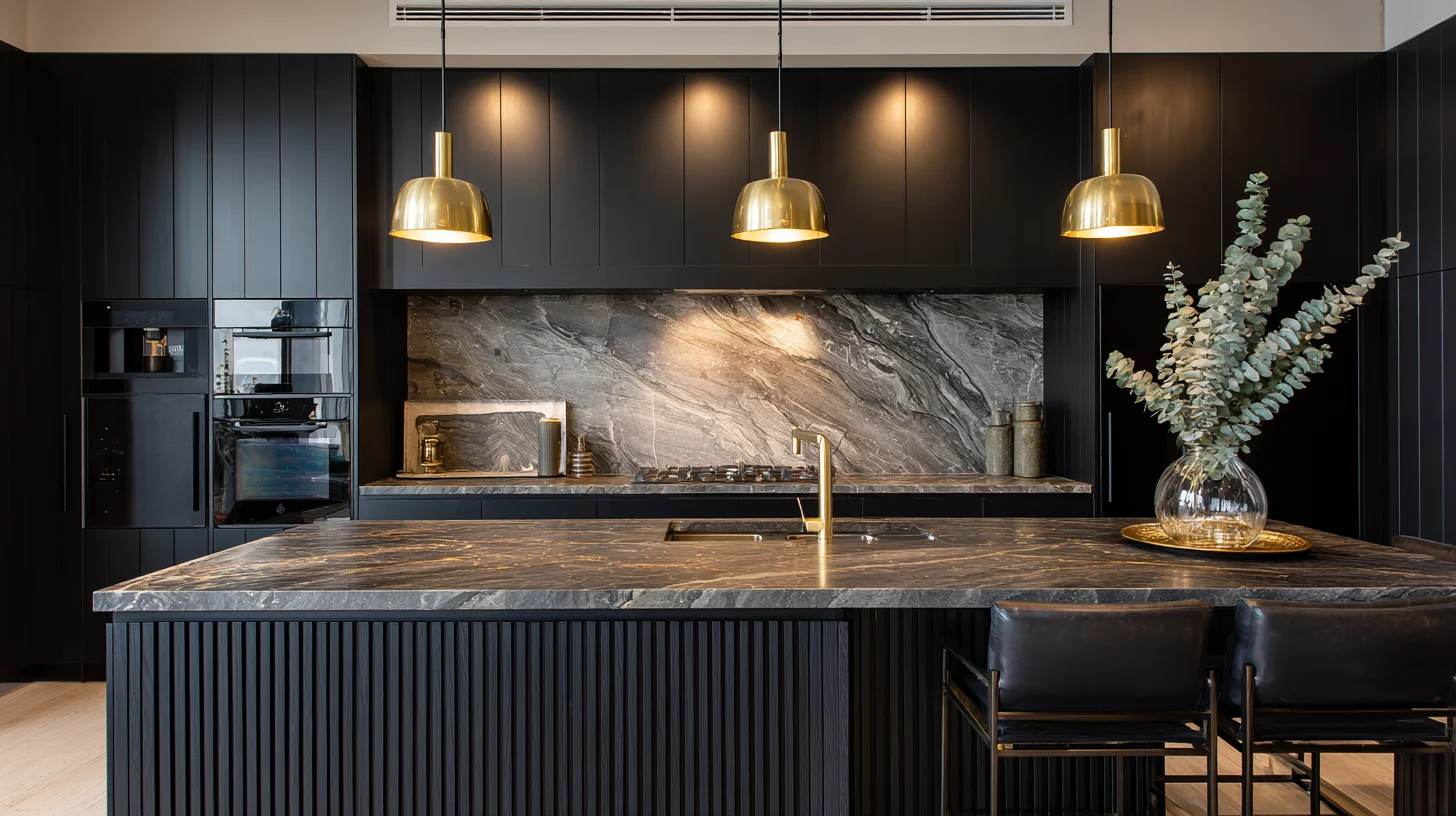 Black & brass show kitchen by midjourney*.png