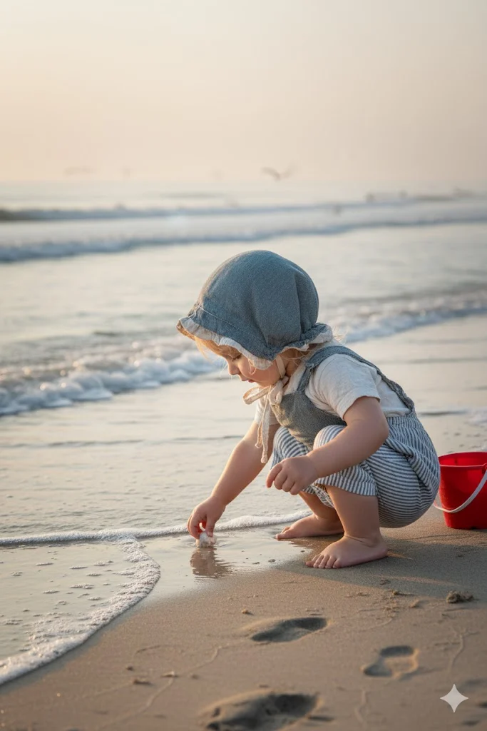 Seashell Collector at the Beach by Gemini.png